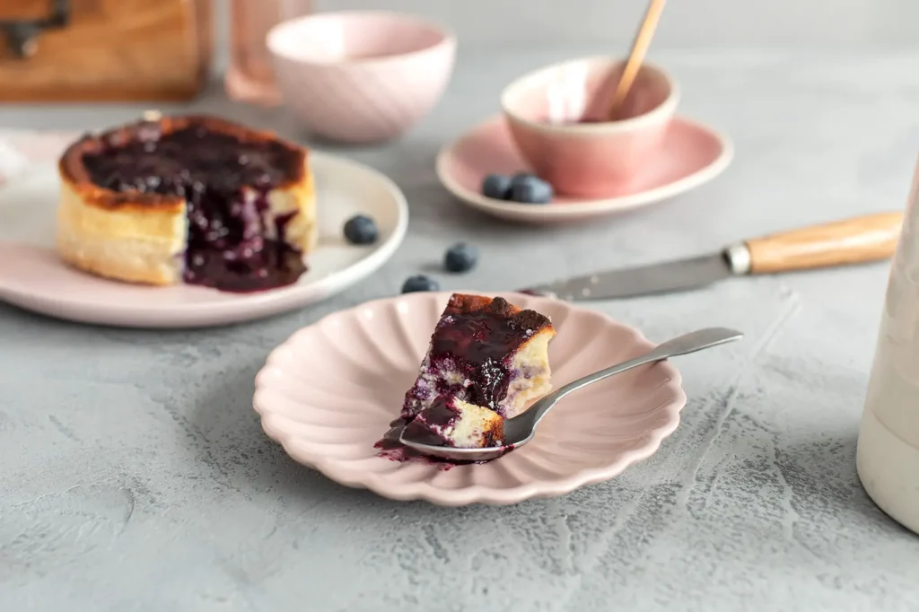 Tarta de queso del curso Dulces Saludables de Lucía Gómez