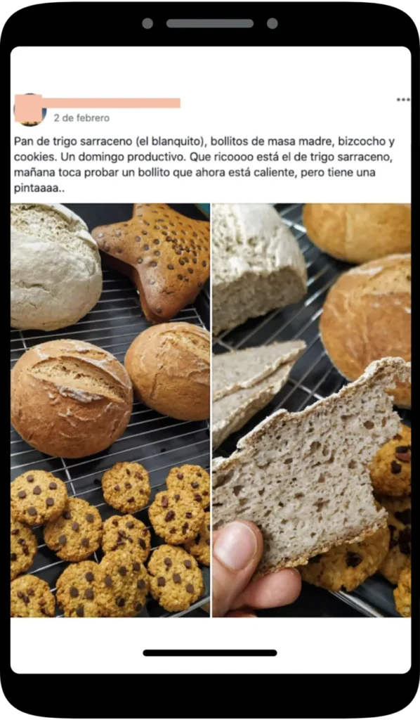 Elaboración y opiniones de alumnas del curso Panes y masas sin gluten de Lucía Gómez
