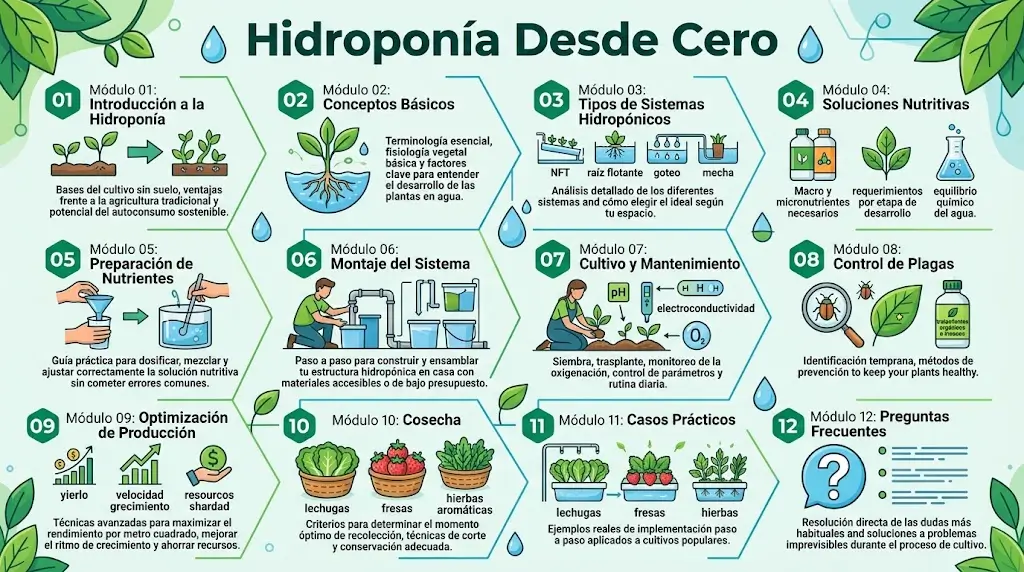 Contenido del curso hidropenia desde cero