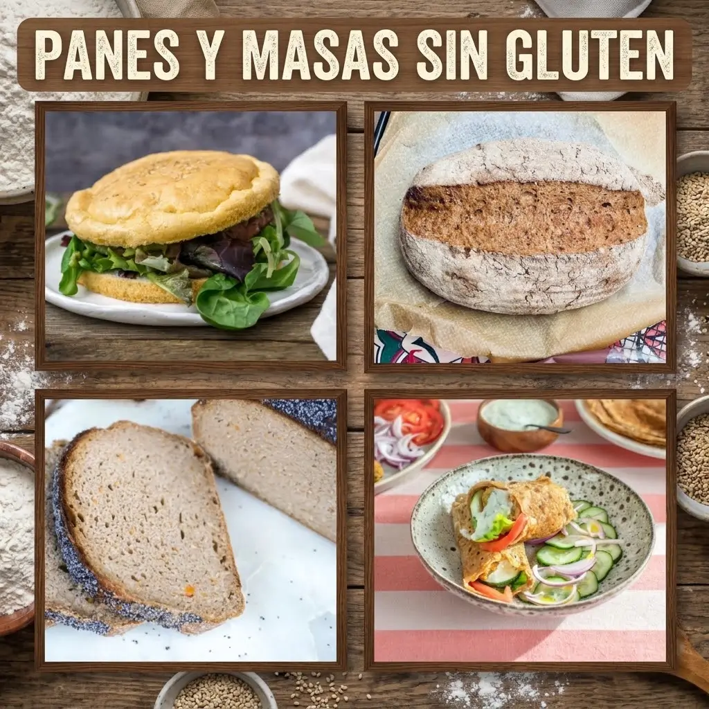 Panes y Masas sin gluten de la formación de Lucía Gómez